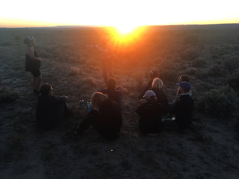 Isaac at Chaco  Land Arts of the American West