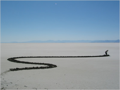 Land Arts of the American West - image from Field page of The Art section